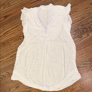 Poupette St Barth White Dress Cover Up Size Small